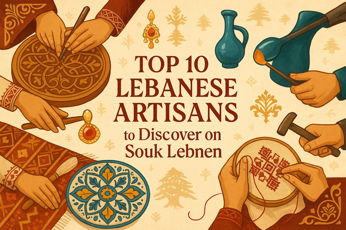 Top 10 Lebanese Artisans to Discover on Souk Lebnen